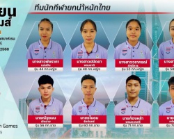 <strong>Read more about</strong><br />เปิดโผ 8 จอมพลังรุ่นจิ๋วทำศึกเอเชียนยูธเกมส์ ครั้งที่ 3 ที่บาห์เรน เปิดโผ 8 จอมพลังรุ่นจิ๋วทำศึกเอเชียนยูธเกมส์ ครั้งที่ 3 ที่บาห์เรน