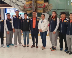 ทีมยกน้ำหนักไทยชุดสองเดินทางสมทบสู้ศึกชิงชนะเลิศแห่งโลก