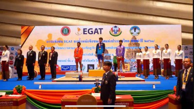“กชกร“ คว้าคนเดียว 3 เหรียญทอง รุ่น 48 กิโลกรัม หญิง ศึก EGA ... Image 1