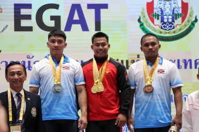“เวฟ” สุดเจ๋งเหมา 3 เหรียญทอง รุ่น 79 กิโลกรัม ชาย ศึก EGAT Image 10