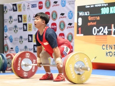 “เวฟ” สุดเจ๋งเหมา 3 เหรียญทอง รุ่น 79 กิโลกรัม ชาย ศึก EGAT Image 11