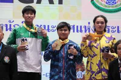 “เวฟ” สุดเจ๋งเหมา 3 เหรียญทอง รุ่น 79 กิโลกรัม ชาย ศึก EGAT Image 18