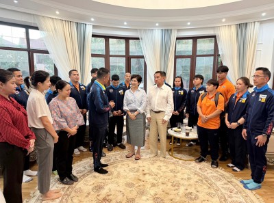 เอกอัครราชทูต ณ กรุงอัสตานา จัดเลี้ยงอาหารค่ำให้กับทัพไทย Image 1