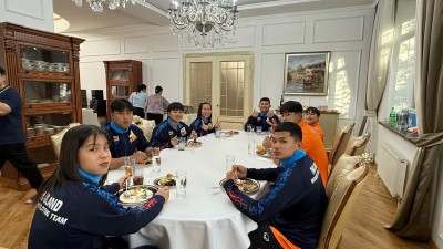 เอกอัครราชทูต ณ กรุงอัสตานา จัดเลี้ยงอาหารค่ำให้กับทัพไทย Image 3