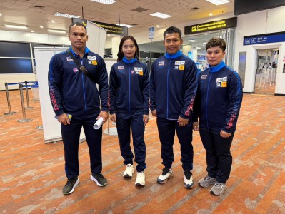 จอมพลังทีมชาติไทยทัพหน้าลัดฟ้าถึงนอร์เวย์แล้ว-ชุดสองเตรียมเด ... Image 2