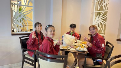 จอมพลังทีมชาติไทยเดินทางถึงกรุงมานามา พร้อมทำศึกเอเชี่ยนยูธเ ... Image 12