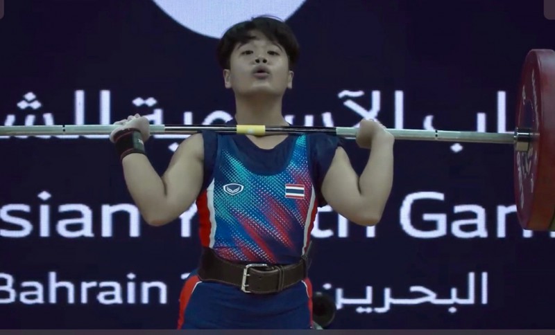 “วราภรณ์” คว้าอันดับ 5 ท่าสแนทช์-คลีนแอนด์เจิร์ก เอเชียน ยูธ ... Image 1