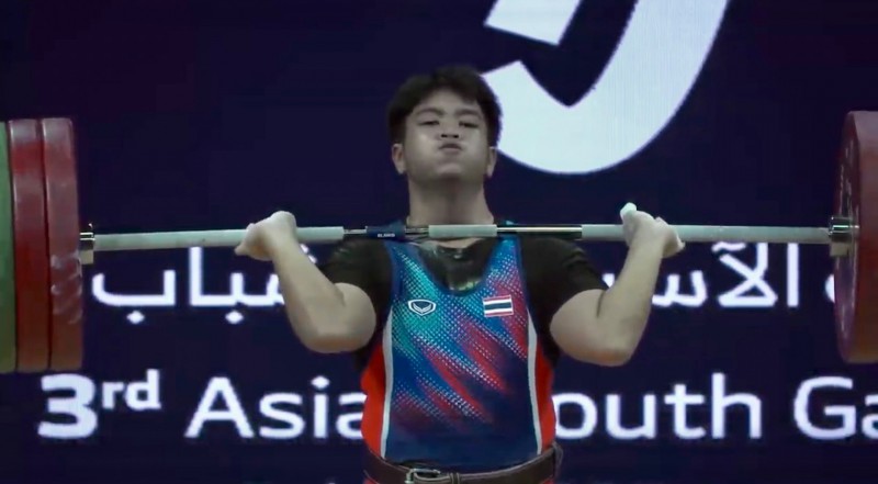 “ชุติพันธ์” จบอันดับ 8 รุ่น 79 กิโลกรัม ชาย รายการเอเชียน ยู ... Image 1