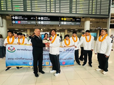 “กนิษฐา” หอบเหรียญเงินเอเชียนยูธเกมส์ 2025 ถึงไทยได้รับการต้ ... Image 4