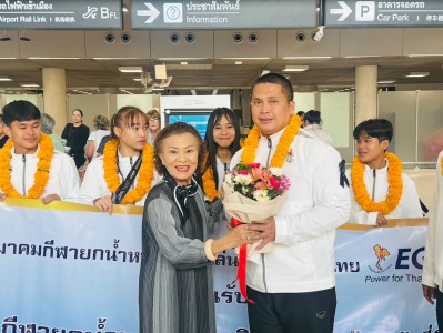 “กนิษฐา” หอบเหรียญเงินเอเชียนยูธเกมส์ 2025 ถึงไทยได้รับการต้ ... Image 5