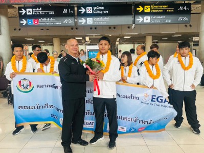 “กนิษฐา” หอบเหรียญเงินเอเชียนยูธเกมส์ 2025 ถึงไทยได้รับการต้ ... Image 9