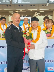 “กนิษฐา” หอบเหรียญเงินเอเชียนยูธเกมส์ 2025 ถึงไทยได้รับการต้ ... Image 15