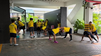 จอมพลังทีมชาติไทยยกทัพถึงชลบุรีแล้วเตรียมล่าเหรียญซีเกมส์ คร ... Image 5