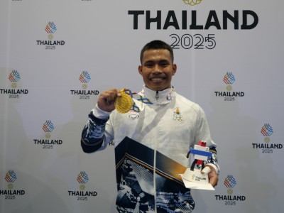 จอมพลังไทยกระฉูดเหมา 3 เหรียญทอง “เวฟ“ ปลดล็อกซีเกมส์และทุบส ... Image 25