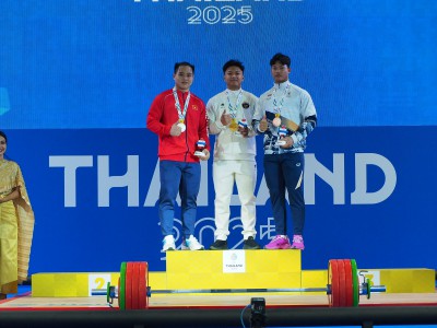 “ศรัท” คว้าเหรียญทองซีเกมส์รอบ 12 ปี-“วรพรต” รับเหรียญทองแดง Image 27