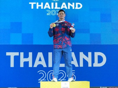 “ศรัท” คว้าเหรียญทองซีเกมส์รอบ 12 ปี-“วรพรต” รับเหรียญทองแดง Image 15