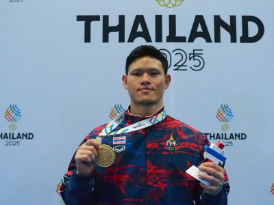 “ศรัท” คว้าเหรียญทองซีเกมส์รอบ 12 ปี-“วรพรต” รับเหรียญทองแดง Image 19