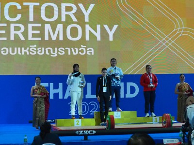 “ชลิดา-ดวงอักษร” คว้าทอง-“รุ่งสุริยา” เก็บเงินปิดท้าย-ยกเหล็ ... Image 1