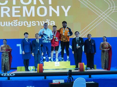“ชลิดา-ดวงอักษร” คว้าทอง-“รุ่งสุริยา” เก็บเงินปิดท้าย-ยกเหล็ ... Image 30