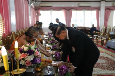 สมาคมกีฬายกน้ำหนักฯ ทำบุญครบรอบ 67 ปี ก้าวสู่ปีที่ 68 อย่างม ... Image 11