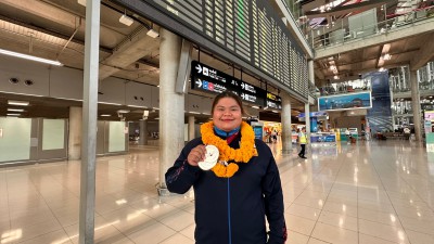 คณะนักกีฬายกน้ำหนักชุด “กาตาร์ คัพ” เดินทางกลับถึงไทยแล้ว Image 7