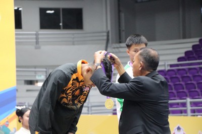 “พัทธวดี-หนุ่มมาเลเซีย” ทำผลงานยอดเยี่ยมเหมาคนละ 3 เหรียญทอง Image 42