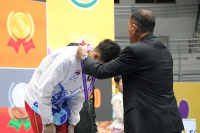 “พัทธวดี-หนุ่มมาเลเซีย” ทำผลงานยอดเยี่ยมเหมาคนละ 3 เหรียญทอง Image 43