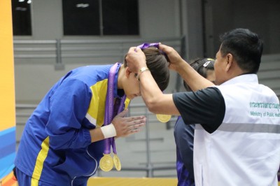 “นันทวุฒิ-อภิชญา-ฤกษ์ชัย” คว้าคนละ 3 เหรียญทอง ศึก EGAT ระดั ... Image 43