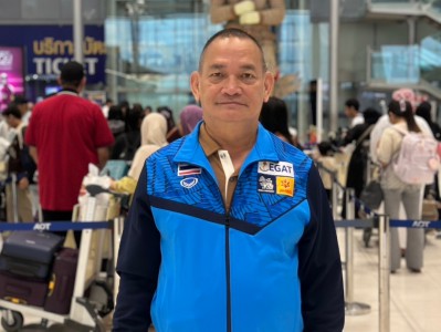 ทัพไทยชุดแรกลัดฟ้าบุกอุซเบกิสถานทำศึกยกเหล็กยุวชนและเยาวชนเอ ... Image 5
