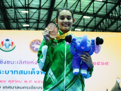 “ปนัดดา-ภาณุเดช” คว้าคนละ 3 เหรียญทอง ศึก EGAT ยกน้ำหนักเยาว ... Image 17