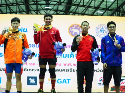“ฐิตาพร ตีกา“ ควง 2 จอมพลังอินโดนีเซีย เหมาคนละ 3 เหรียญทอง Image 23