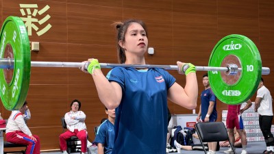 นักกีฬายกน้ำหนักไทยลงฝึกซ้อมเข้มข้นก่อนขึ้นเวทีศึกโลก Image 4