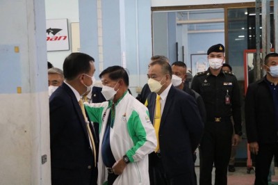พล.อ.วิชญ์ ตรวจเยี่ยมการฝึกซ้อมของทัพยกน้ำหนักทีมชาติไทย ที่ ... Image 20