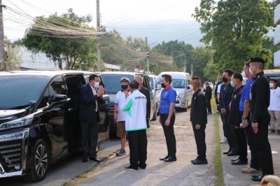 พล.อ.วิชญ์ ตรวจเยี่ยมการฝึกซ้อมของทัพยกน้ำหนักทีมชาติไทย ที่ ... Image 1