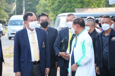 พล.อ.วิชญ์ ตรวจเยี่ยมการฝึกซ้อมของทัพยกน้ำหนักทีมชาติไทย ที่ ... Image 5