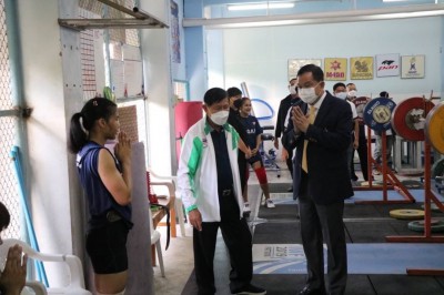 พล.อ.วิชญ์ ตรวจเยี่ยมการฝึกซ้อมของทัพยกน้ำหนักทีมชาติไทย ที่ ... Image 15