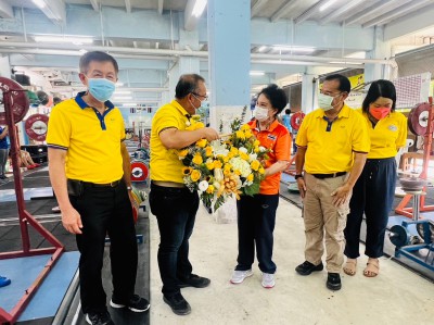 กฟผ. เยี่ยมชมการฝึกซ้อมนักยกน้ำหนักทีมชาติไทย Image 5