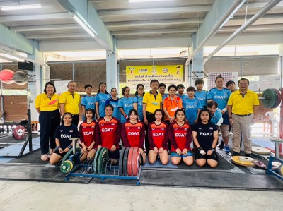 กฟผ. เยี่ยมชมการฝึกซ้อมนักยกน้ำหนักทีมชาติไทย Image 11