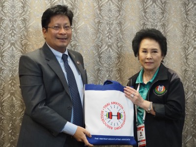 สถานเอกอัครราชทูตไทย ณ กรุงมานามา จัดเลี้ยงอาหารให้ทัพยกน้ำห ... Image 1