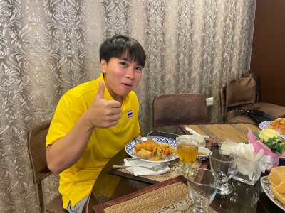 สถานเอกอัครราชทูตไทย ณ กรุงมานามา จัดเลี้ยงอาหารให้ทัพยกน้ำห ... Image 7