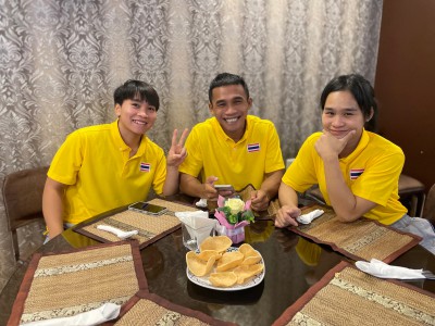 สถานเอกอัครราชทูตไทย ณ กรุงมานามา จัดเลี้ยงอาหารให้ทัพยกน้ำห ... Image 4