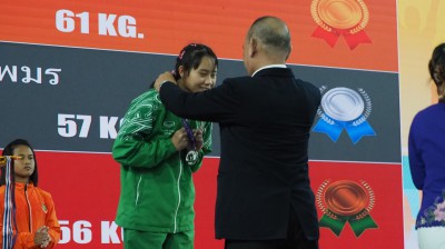 ศศิประภา-จารุกิติ์ โชว์ฟอร์มเยี่ยมศึก EGAT ยกน้ำหนัก ประเภทย ... Image 6