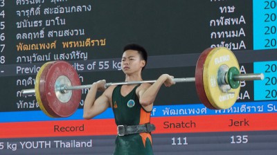 ศศิประภา-จารุกิติ์ โชว์ฟอร์มเยี่ยมศึก EGAT ยกน้ำหนัก ประเภทย ... Image 13