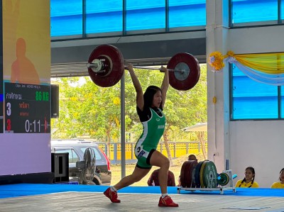 จอมพลังจากโรงเรียนกีฬาจังหวัดชลบุรี เอ ฟอร์มร้อนแรงโกยเหรียญ ... Image 3