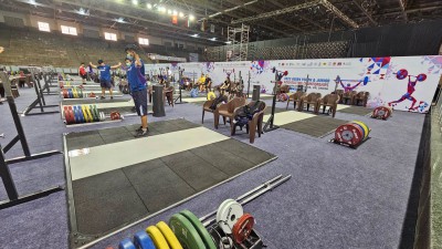 จอมพลังไทยลงซ้อมแล้วเตรียมสู้ศึกยกน้ำหนักยุวชน-เยาวชน อช. Image 5