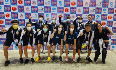 จอมพลังไทยลงซ้อมแล้วเตรียมสู้ศึกยกน้ำหนักยุวชน-เยาวชน อช. Image 11