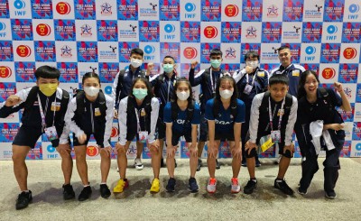 จอมพลังไทยลงซ้อมแล้วเตรียมสู้ศึกยกน้ำหนักยุวชน-เยาวชน อช. Image 12