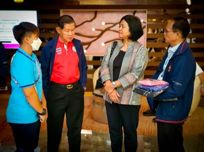เอกอัคราชทูตไทย ณ กรุงนิวเดลี ส่งกำลังใจจอมพลังไทย Image 3