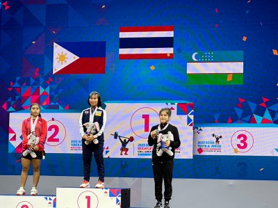 “ณัฐชา&quot; ประเดิมเหรียญทองให้จอมพลังไทยในศึกยุวชน-เยาวชน อช. Image 4