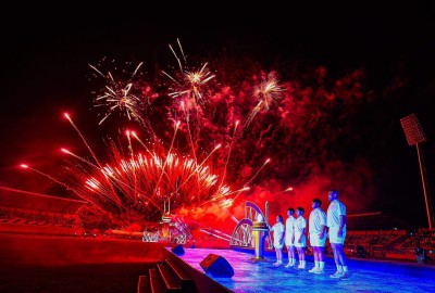 “อารีย์” ปลื้มรับหน้าที่จุดคบเพลิงในพิธีเปิดการแข่งขันกีฬาแห ... Image 3